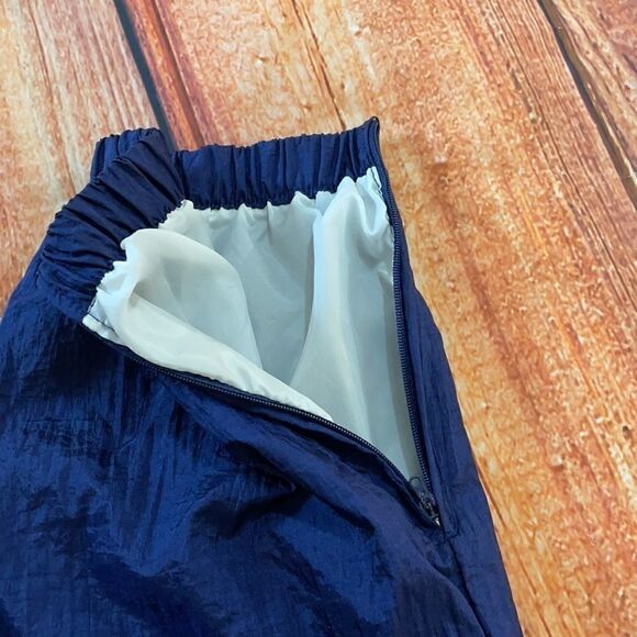 80s B.i. Gear Blue Shell Track Pants Lined - Picture 7 of 8